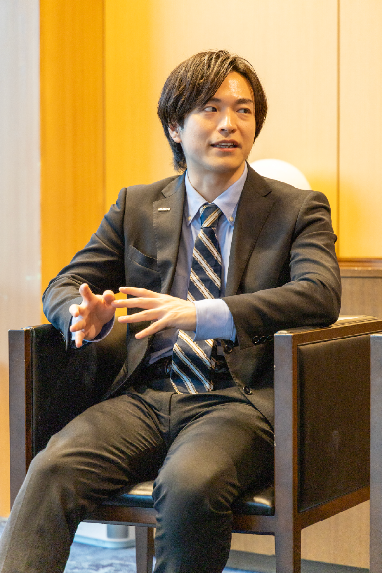 クロストークの様子